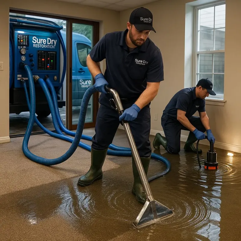 Water Extraction and Removal process in Windermere, FL
